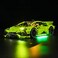 BRIKSMAX Led Lighting Kit for Lamborghini Huracn Tecnica Compatible with Lego Technic Car Building Set