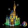 BRIKSMAX Led Lighting Kit for LEGO43222 Disney CastleRemote Control Version Compatible with Lego Disney Building Blocks Model Not Include Lego Set