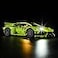 GEAMENT LED Light Kit Compatible with Lego Lamborghini Huracn Huracan Tecnica Lighting Set for Technic 42161 Model Set Not Included
