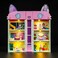 Hilighting Upgraded Led Light Kit Compatible with LEGO Gabbys Dollhouse Building Set Lights Decoration Compatible with LEGO 10788 Model Not Included