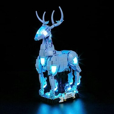 BRIKSMAX Led Lighting Kit for LEGO76414 Expecto Patronum Compatible with Lego Harry Potter Building Blocks Model Not Include Lego Set