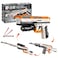 YPYFC Gun Building Block 3in1 Model Kit Building Blocks Gun DIY Can Launch 272 Pcs Simulation Blaster Building Blocks Military Weapon Building Set for 8 Years Kids Compatible with Lego Technic