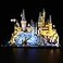 GEAMENT 2023 LED Light Kit Compatible with LEGO Harry Potter Hogwarts Castle and Grounds 76419 Model Set Not Included