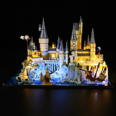 GEAMENT 2023 LED Light Kit Compatible with LEGO Harry Potter Hogwarts Castle and Grounds 76419 Model Set Not Included