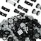 Pasacho Wheels and Axles Set Car Parts Chassis Pieces Tires Building Blocks Compatible with Classic Bricks Toys