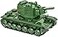 COBI Historical Collection WWII KV2 Heavy Tank Building Set 510 Pieces