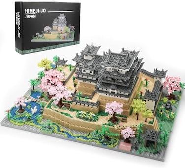 LUKHANG Japan Himeji Castle Miniature Building Blocks Model 10080 Pieces Architectural Landmark Collection Building Sets Gift Model Kit for Adults