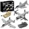 Apostrophe Games 5 Military Building Block Sets 901 Pieces A10 Thunderbolt II F4 Phantom II M109 Paladin M1128 Stryker V22 Osprey