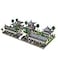 Kadablk Architecture Chinese Style of Suzhou GardenSet 1 Front Courtyard Micro BlockClassical Famous Building Block Set4222 PCS for Adults and Teens
