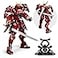 HIGH GODO Samurai Mech Warrior Model Building Sets Double Swords Robot Building Blocks Toy Set 923 Pieces Creative Collectible Gift for Adults Man Teens 14