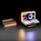 Mililier LED Light Kit for Lego 21345 Ideas Polaroid OneStep SX70 Camera Set Compatible with Lego 21345 Building Blocks ModelNot Include Blocks Set