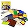 Cabeeskii Classic Building Plate 60pcs Random Mixed Colour with 6 Size Building Plate Base Plate Compatible with Lego Parts and Pieces Building Bricks for Most Brands