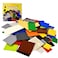 Cabeeskii Classic Building Plate 60pcs Random Mixed Colour with 6 Size Building Plate Base Plate Compatible with Lego Parts and Pieces Building Bricks for Most Brands