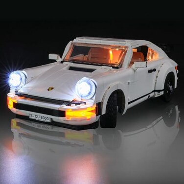 Mililier LED Light Kit for Lego 10295 Creator Expert Porsche 911 Set Compatible with Lego 10295 Building Blocks ModelNot Include Blocks Set
