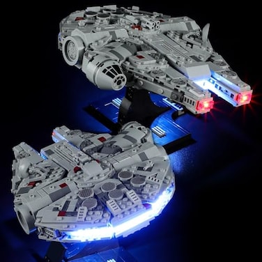 BRIKSMAX Led Lighting Kit for Lego75375 Millennium Falcon Compatible with Lego Star Wars Building Set Not Include Lego Set