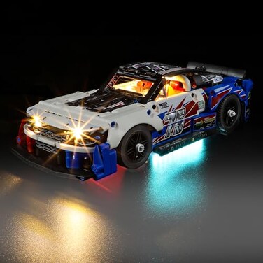 Mililier LED Light Kit for Lego 42153 Technic NASCAR Next Gen Chevrolet Camaro ZL1 Set Compatible with Lego 42153 Building Blocks ModelNot Include Blocks Set