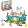 Mega Brands MEGA Pokmon Building Toys Set Training Stadium with 1101 Pieces 5 Poseable Characters and Battle Play for Kids