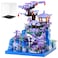 CAXIMSY Peach Blossom Pond Building Blocks SetBuilding Blocks Set Gifts for Adults and Kids Micro Bricks Cherry Blossom Tree House Kit with LED Light and Display Box2500Pieces