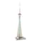 Oichy CN Tower Building Blocks Set 400 PCS Famous Architecture Model Building Kits Collection CN Tower Model Blocks for Adults and Kids