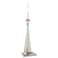 Oichy CN Tower Building Blocks Set 400 PCS Famous Architecture Model Building Kits Collection CN Tower Model Blocks for Adults and Kids