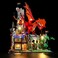 Mililier LED Light Kit for Lego 21348 Dungeons Dragons Red Dragons Tale SetCompatible with Lego 21348 Building Blocks ModelNot Include Blocks Set