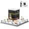 CAXIMSY Islamic Mosque Kaaba Architectural Model Building Block Sets Muslim Bricks Toy Hajj Kit Eid Gifts for Adult 446 Pieces