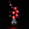 BRIKSMAX Light Kit for Lego Botanical Plum Blossom LED Lighting Compatible with Lego Icons 10369 Valentines Day Gift Model Not Included