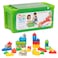 Jelly Blox Stash N Stack 2in1 Storage Case with 30 Blocks Toddler Preschool Building Blocks Kids Can Squeeze Stretch MESH ACCREDITED Safety Tested OuchFree Sensory Play Toy Ages 2