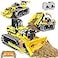 OKKIDY 3 in 1 Kids Remote Bulldozer STEM Technology Building Blocks Set Toys APP Remote Construction Blocks Engineering ExcavatorRobot Ages 614 DIY Erector Sets for Boys and Girls452 PCS