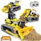 OKKIDY 3 in 1 Kids Remote Bulldozer STEM Technology Building Blocks Set Toys APP Remote Construction Blocks Engineering ExcavatorRobot Ages 614 DIY Erector Sets for Boys and Girls452 PCS