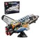 TYCOLE Space Shuttle Building Block Set Spaceship Building Toy with Stretchable Satellite Translucent Design Collection for Home Office Decor Christmas Birthday Gift for Adults Boys 812 536PCS