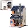 RAVAYO Japanese Tea House Mini Building Set with LED Japanese Street View Simulation Architecture Construction ToyMini Brick 1219pcs