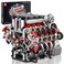 Mould King V8 Engine Toys Building Sets Model Engine Kit for Adults Engine MOC Scale Model with Motor 10130 STEM DIY Building Kits that Works Set for Aged 14 2718 Pieces