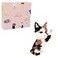 Larcele Cat Micro Building Blocks Animal Set DIY Mini 3D Building Toy Bricks Kit1137 Pieces KLJM05 Red Tabby