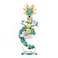 BDYDT Oriental Legend Creature Micro Building Blocks Set 2860 PCS Collectible Model Kit with Cloud Base DIY Decor Construction Toy Gift for Adults Kids Ages 12
