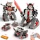 Opmind 5 in 1 STEM RC Robot Building Kit APP Remote Control SamuraiNinja Blocks 443 Pcs Erector Set RC Toy for Kids DIY Build Science Educational Gift for Age 6 7 8 9 10 11 12 Boys Girls