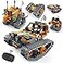 Opmind 5 in 1 STEM Remote Control Building Kit 392Pcs Blocks Erector Projects Set Toys for Kids Age 812 Build a TankRobotAVT DIY Science Educate 6 7 9 10 11 Years Old for Boys Girls Gift Ideas