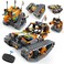 Opmind 5 in 1 STEM Remote Control Building Kit 392Pcs Blocks Erector Projects Set Toys for Kids Age 812 Build a TankRobotAVT DIY Science Educate 6 7 9 10 11 Years Old for Boys Girls Gift Ideas