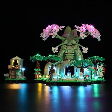 LIGHTAILING Light for Lego77092 Great DekuTree 2in1 Led Lighting Kit Compatible with Lego Building Blocks Model NOT Included The Model Set
