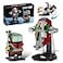 EvoFTIOR Boba Fett Starship Microfighter Tensegrity Building Set Boba Fett Brick Figure Headz and Slave 1 Tensegrity Model Custom Set