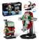 EvoFTIOR Boba Fett Starship Microfighter Tensegrity Building Set Boba Fett Brick Figure Headz and Slave 1 Tensegrity Model Custom Set