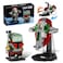 EvoFTIOR Boba Fett Starship Microfighter Tensegrity Building Set Boba Fett Brick Figure Headz and Slave 1 Tensegrity Model Custom Set
