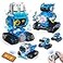 Opmind 5 in 1 STEM Robot Building Toys for Boys Age 813 494PCS Remote AppControlled Set Educational Coding Toy Kids DIY Sound Light Interactive Science Sets Gift for Boys Girls 1012