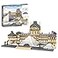 CSNRHG Paris Louvre Museum Model Building Blocks Set Micro Bricks World Famous Architecture Educational Toys for Kids Adults 3377 Piece Birthday