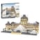 CSNRHG Paris Louvre Museum Model Building Blocks Set Micro Bricks World Famous Architecture Educational Toys for Kids Adults 3377 Piece Birthday