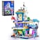 FUNWHOLE Cyberpunk Mansion Lighting BuildingBricks Set 2524 Pcs Future City Modular Buildings Set Display Idea for Adults and Scifi Lovers
