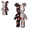 VIIOVOIIV Teddy Blocks Skeleton Bear Micro Building Blocks Set with Hidden Storage Drawer169inchesHalloween Graffiti Bear Building Blocks Creative Gift Home Office Decor for Kids Adults 8