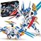 TIALLOW Pterodactyl Robot 2 in 1 Building Toy Sets Dinosaurs Mech Transforming Building Block Model Mecha Action Figures Pterosaur Building Kits for Boys Adult Age 812 Pterodactyl