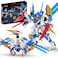 TIALLOW Pterodactyl Robot 2 in 1 Building Toy Sets Dinosaurs Mech Transforming Building Block Model Mecha Action Figures Pterosaur Building Kits for Boys Adult Age 812 Pterodactyl