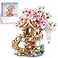Vziimo Cherry Blossom Bonsai Tree Building Sets Japanese Tree House Model Sets 1149 PCS Mini Bricks Creative Gifts for Teens Adults 14